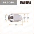 Masuma MLS016 гайка 1 шт.