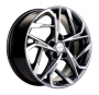 Легковой диск Khomen Wheels KHW1716 7x17 5x112 ET45 57,1 Gray-FP